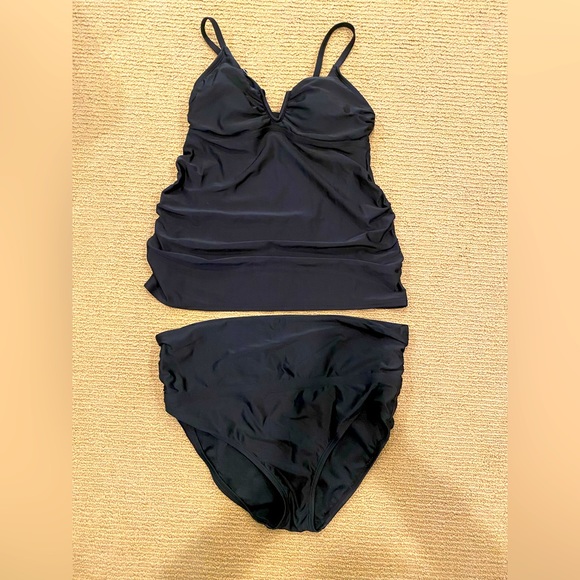 Target Isabel Maternity Tankini Swimsuit Size Small - Picture 1 of 3